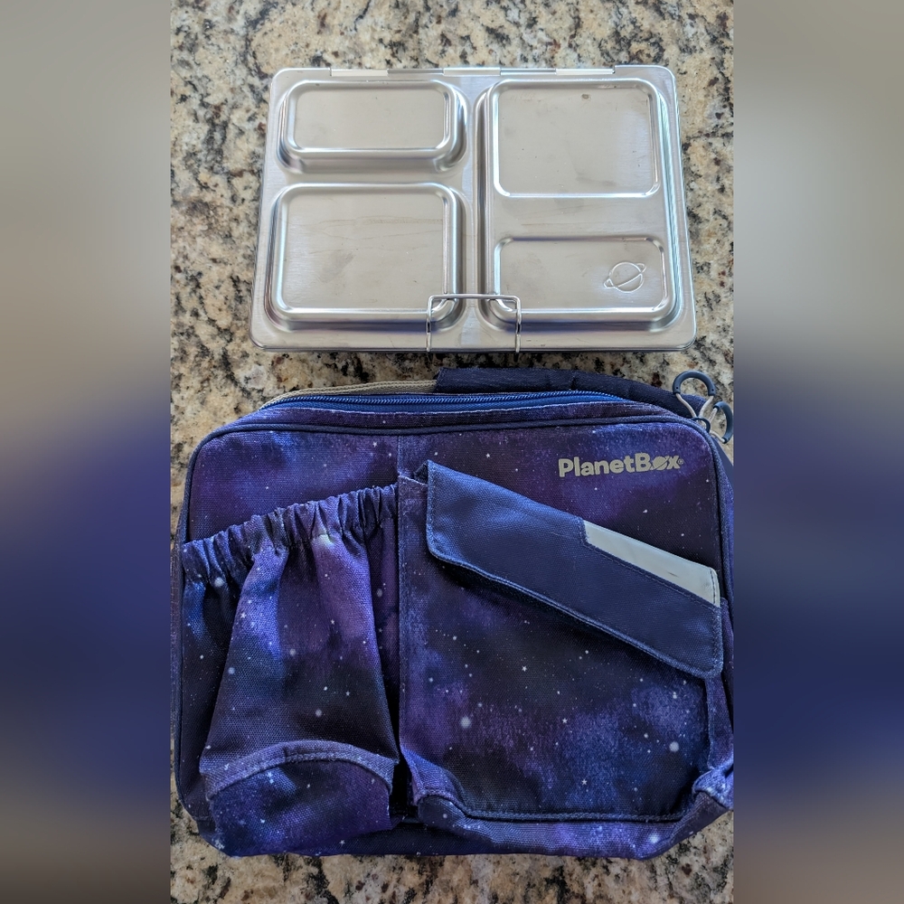 PlanetBox Launch Stainless Steel Lunch Box And Carry Bag
